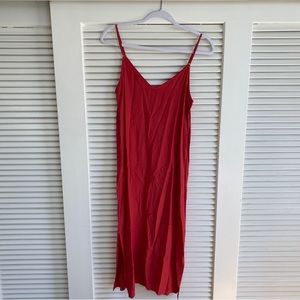 Splendid Red Maxi Dress - S
